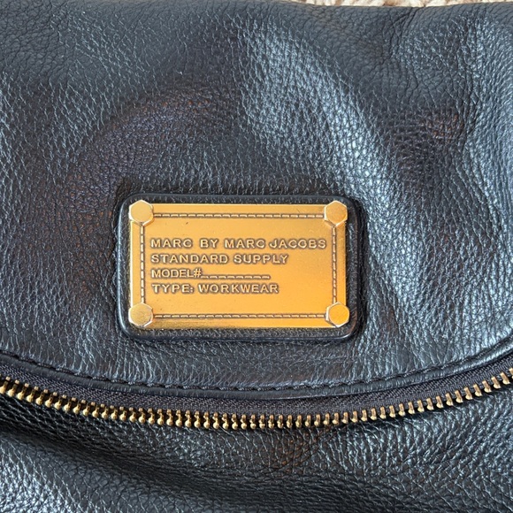 Marc by Marc Jacobs Mini Natasha Leather Black Crossbody Bag - Picture 2 of 7